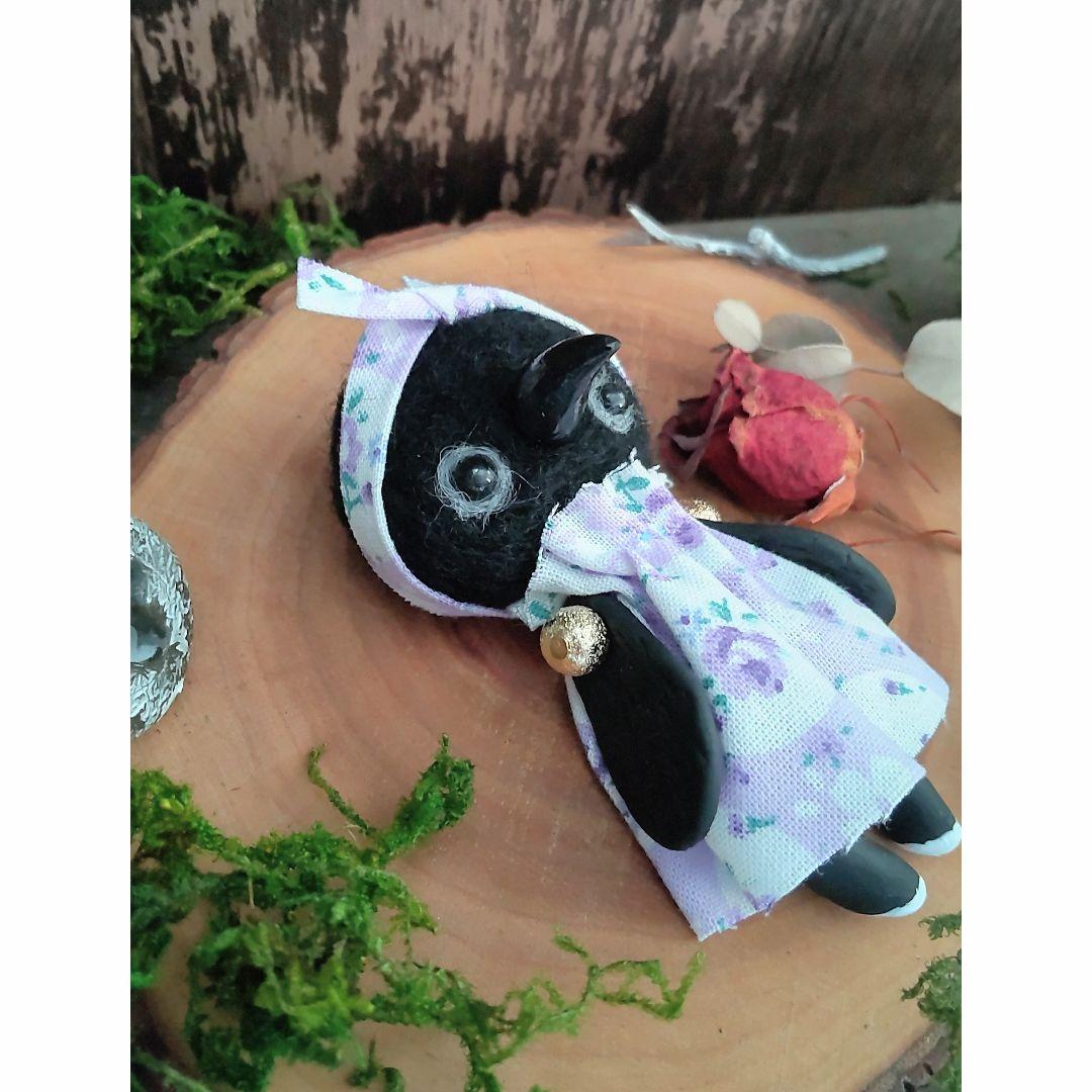 【確認用】鴉の子✽羊毛フェルト