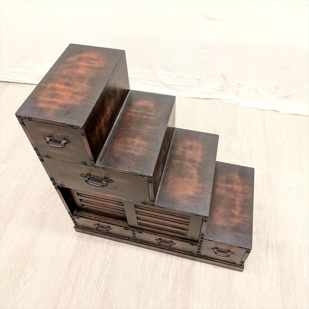 民芸家具　階段箪笥　時代箪笥　収納箪笥　小物箪笥　タンス　たんす　和箪笥　民藝