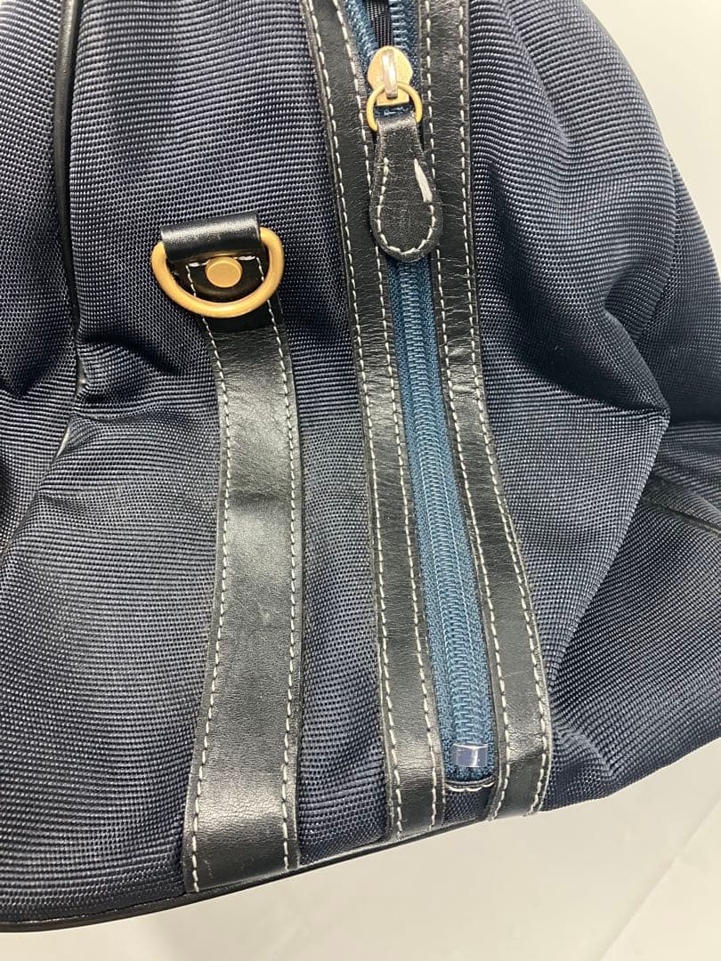 2wayバーバリーズBurberryショルダーバッグボストンバッグ 紺色