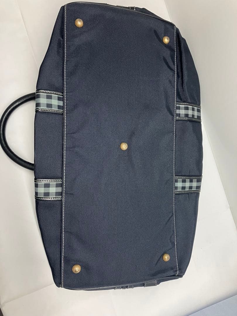 2wayバーバリーズBurberryショルダーバッグボストンバッグ 紺色