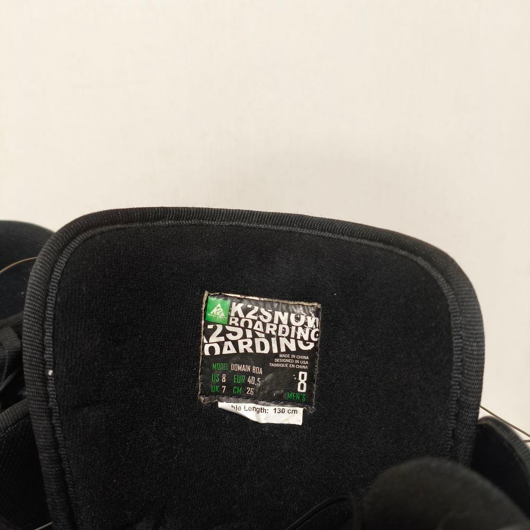 K2 DOMAIN スノーボードブーツ BOA ボアシステム　26cm