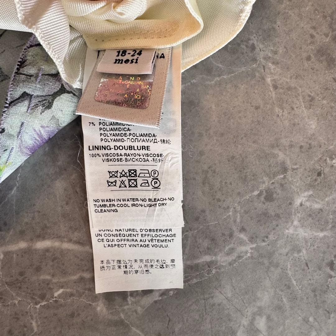 Dolce & Gabbana ドルチェアンドガッバーナ　キッズワンピースドレス