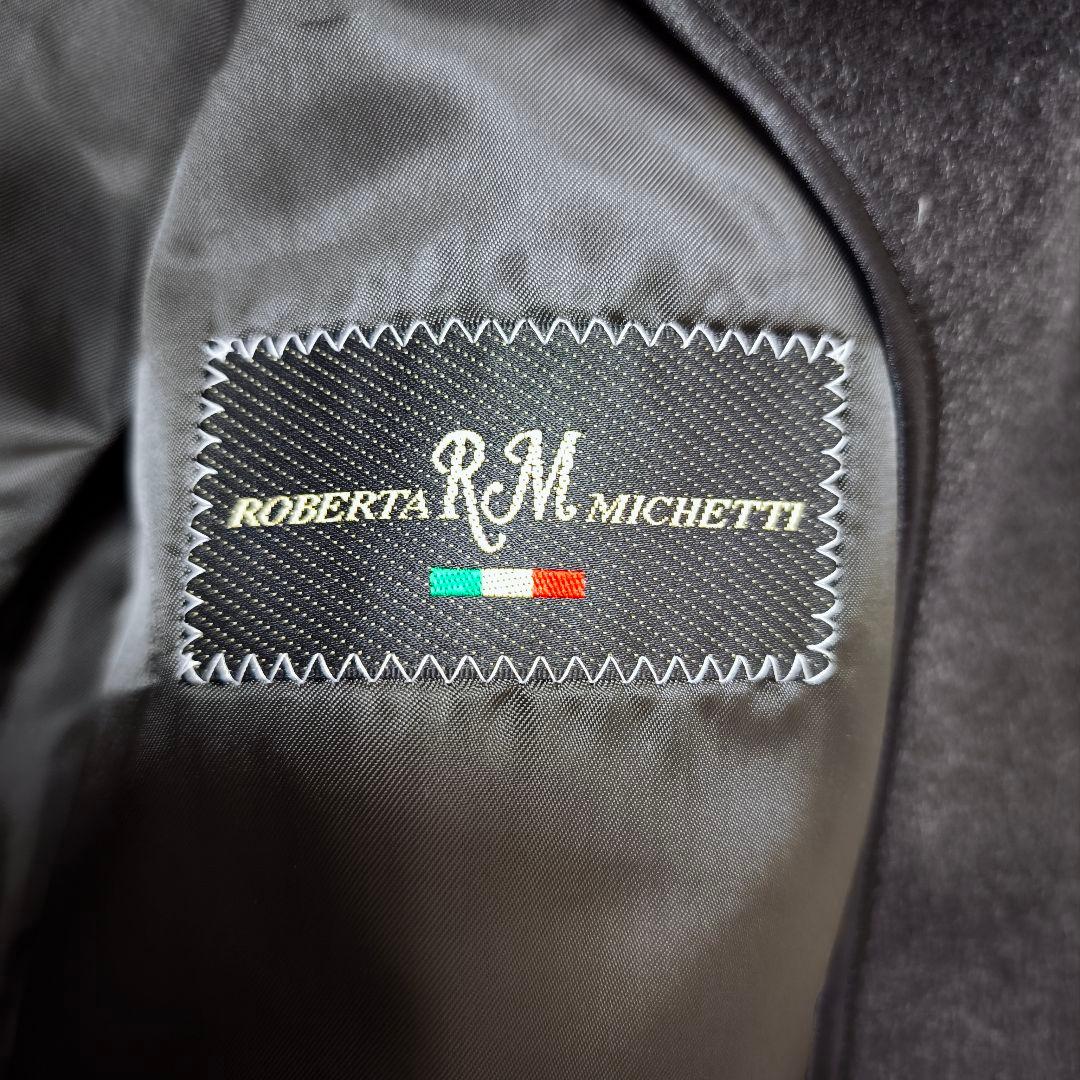 【未使用級】ピュアカシミヤ100% ステンカラーコートコート M グレー