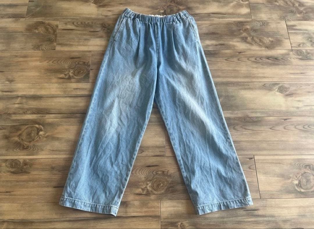 かぐれ kagure カグレ フェードデニムイージーパンツ