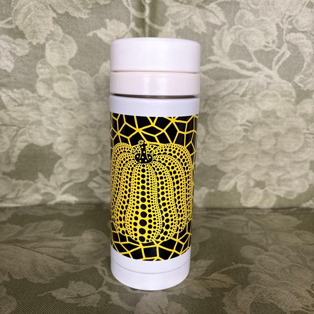 草間彌生　サーモステンレスボトル　200ml 黄色いカボチャ　我が永遠霊グッズ