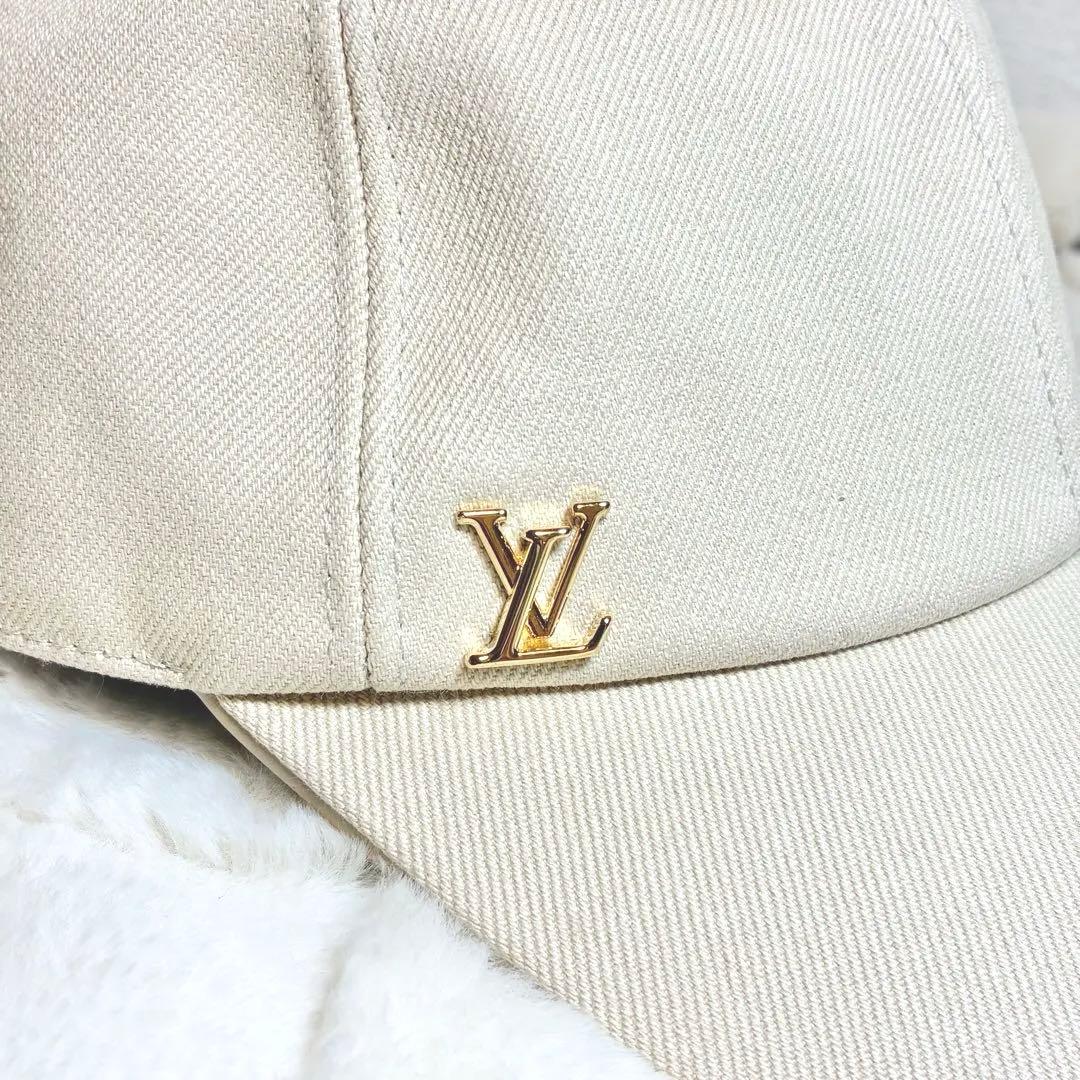 【美品✨】ルイヴィトンキャップ・LV アイコニック