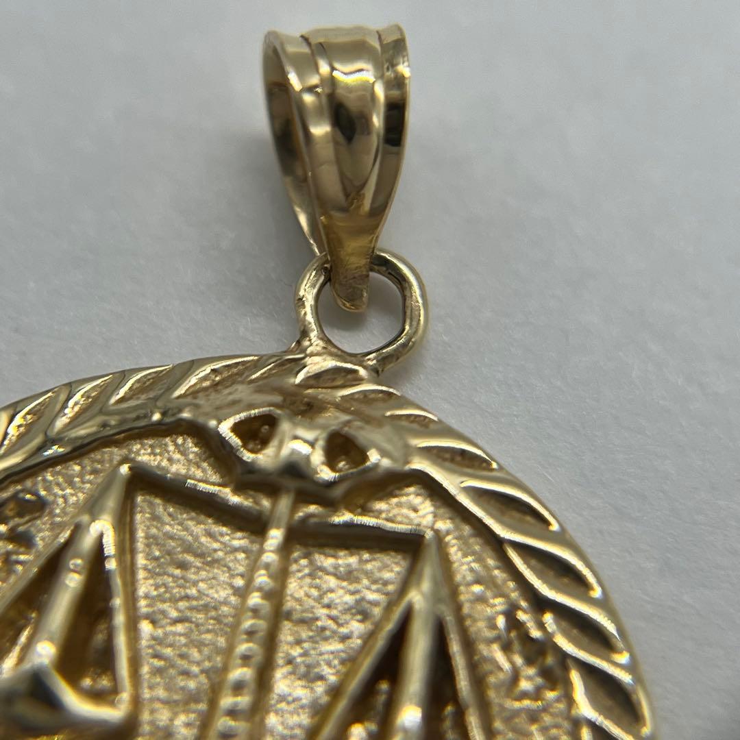 シュプリーム SUPREME ジャスティス ゴールドペンダント14K 18SS