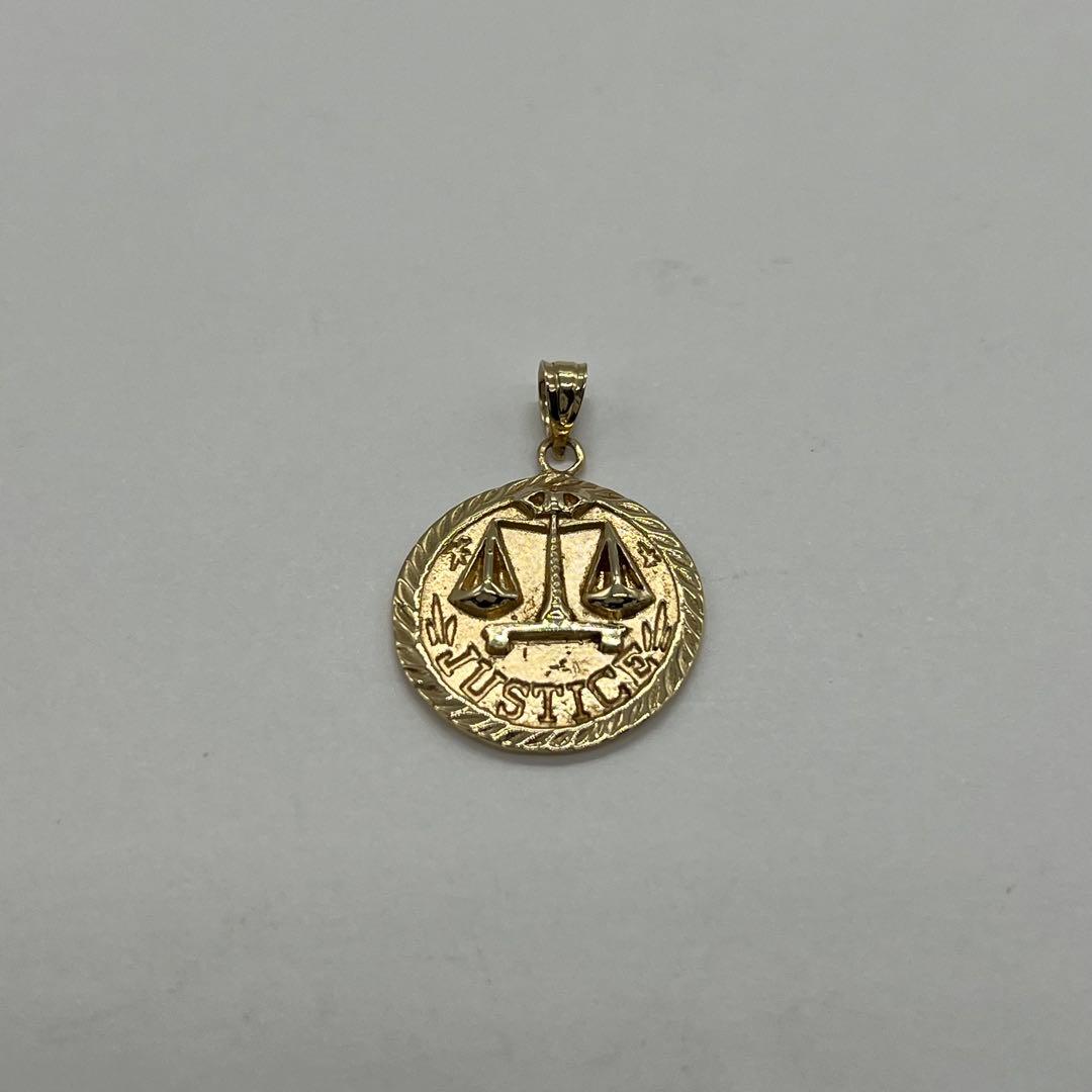 シュプリーム SUPREME ジャスティス ゴールドペンダント14K 18SS