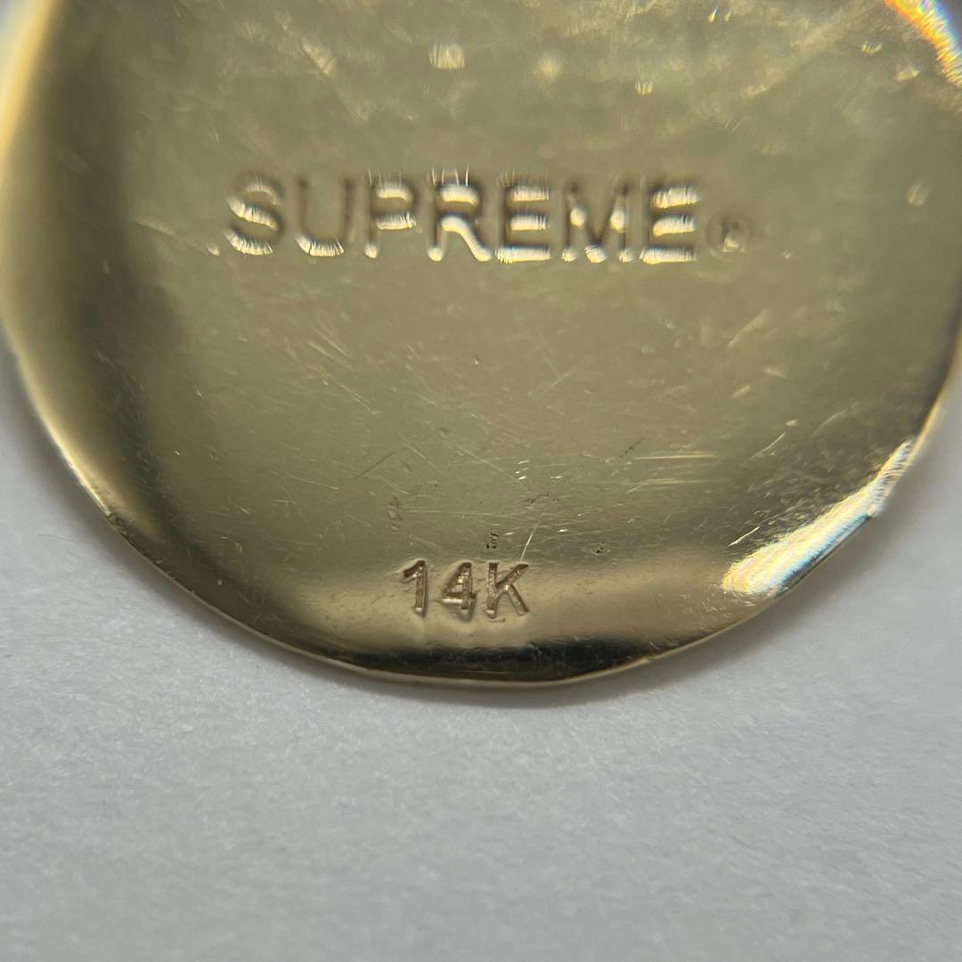 シュプリーム SUPREME ジャスティス ゴールドペンダント14K 18SS