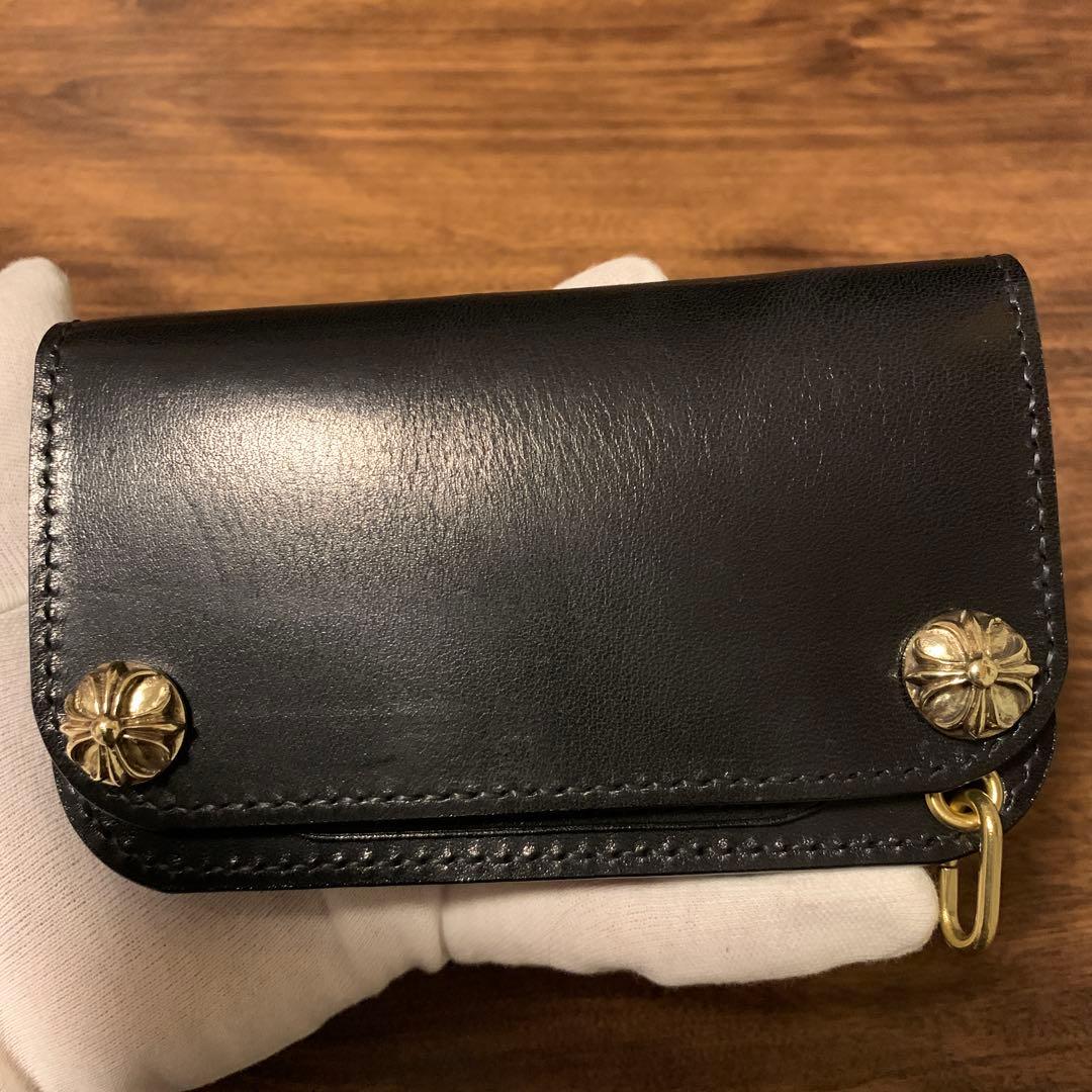 トラッカーウォレット　ミドル　CA008 昭南多脂ベンズ　グレージング