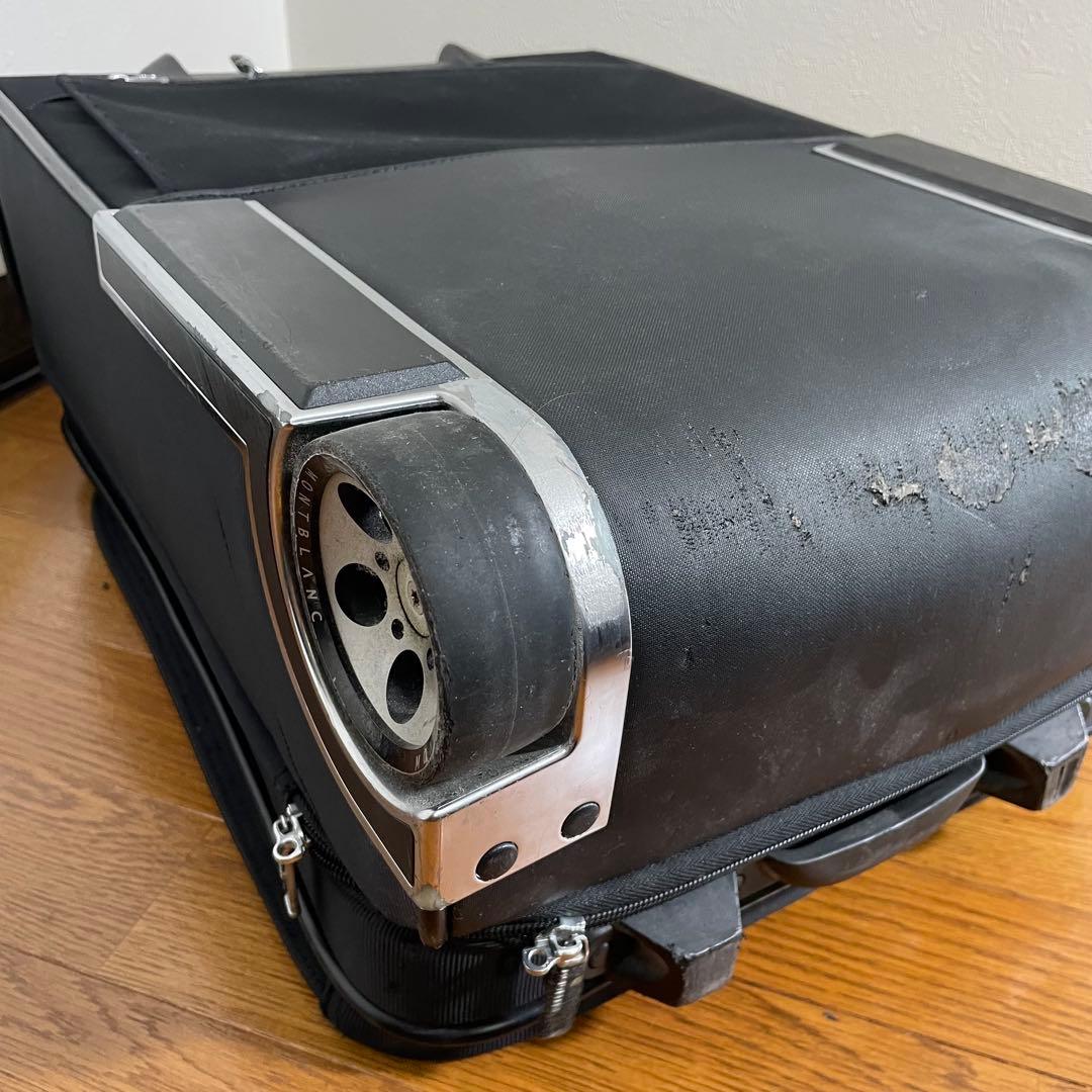 MONTBLANC モンブラン スーツケース キャリーケース 2輪 ブラック 黒