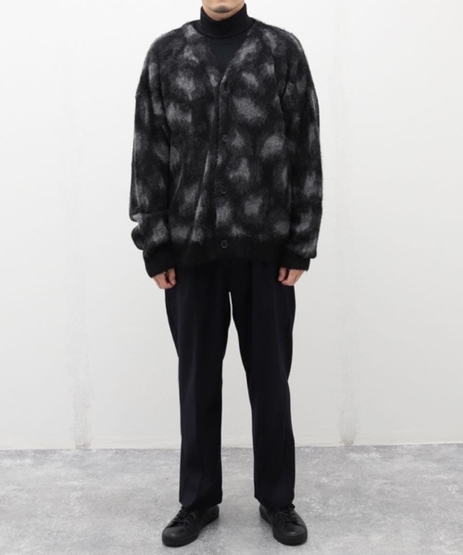 MARKAWARE×EDIFICE JACQUARD CARDIGAN
