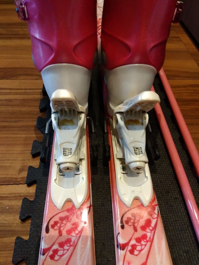 美品/ALL✿HART/学生・レディース用/スキーセット/メンテ・WAX済み✔