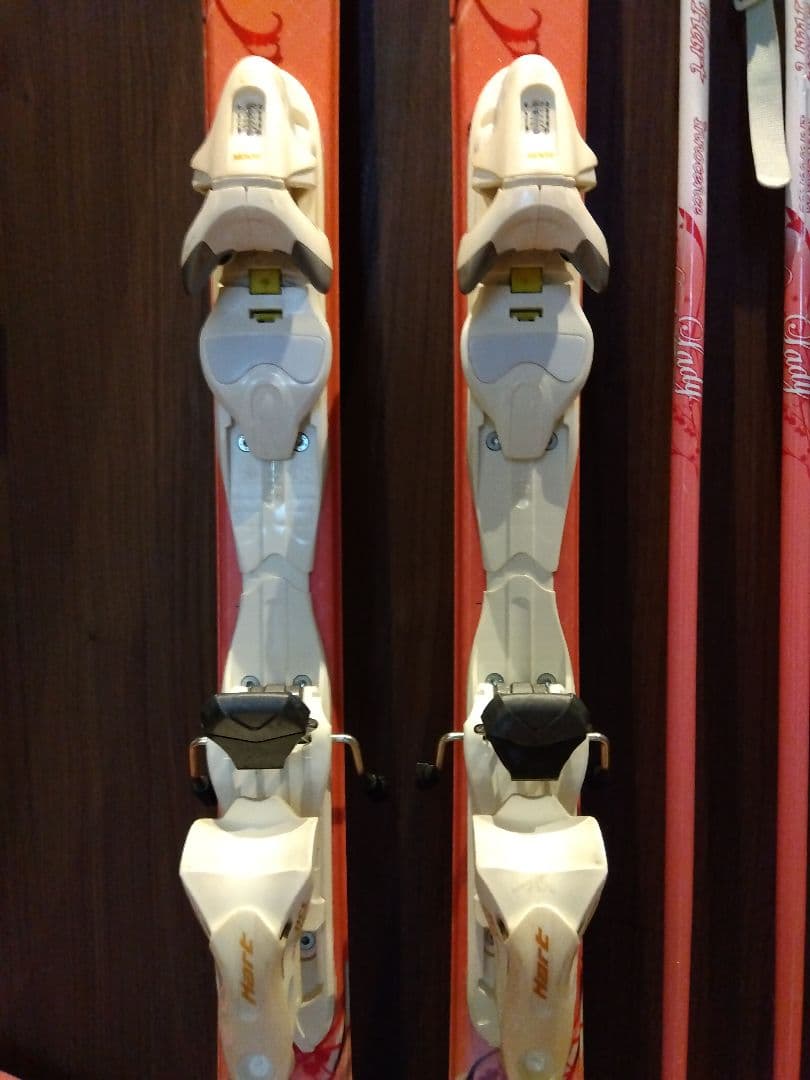 美品/ALL✿HART/学生・レディース用/スキーセット/メンテ・WAX済み✔