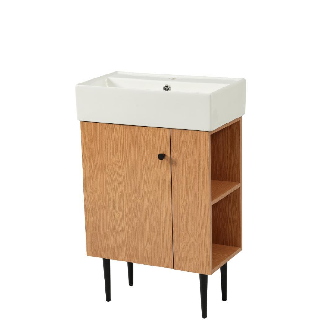 洗面化粧台片開きタイプ幅55cm台のみ化粧洗面台リフォーム下台 コンパクト洗面台