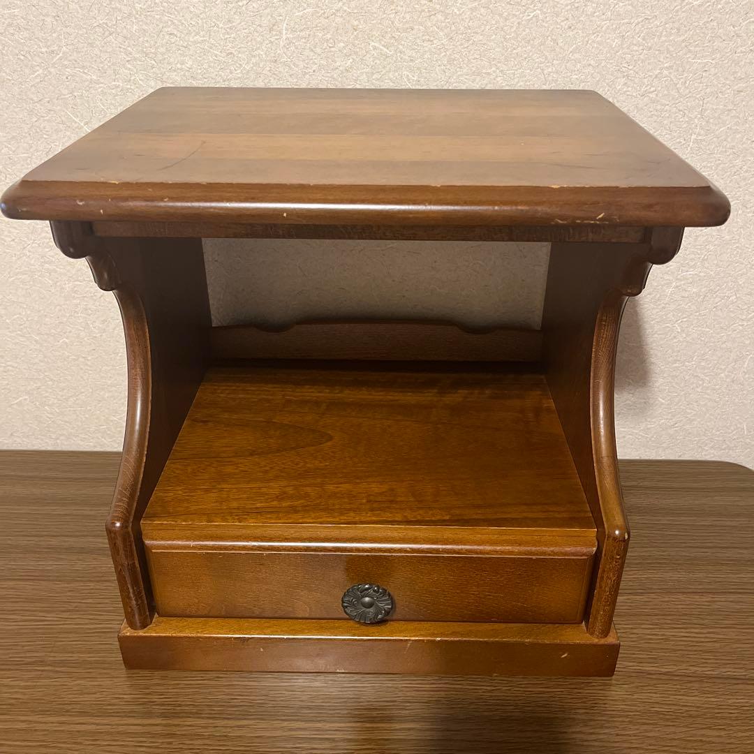 EHK21 カリモク karimoku サイドテーブル ナイトテーブル 電話台