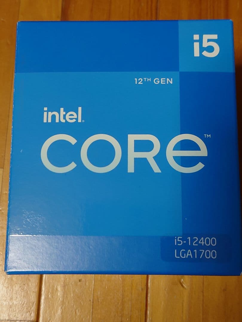 最終値下げ　CPU インテル Core i5 12400 BOX　動作確認済み