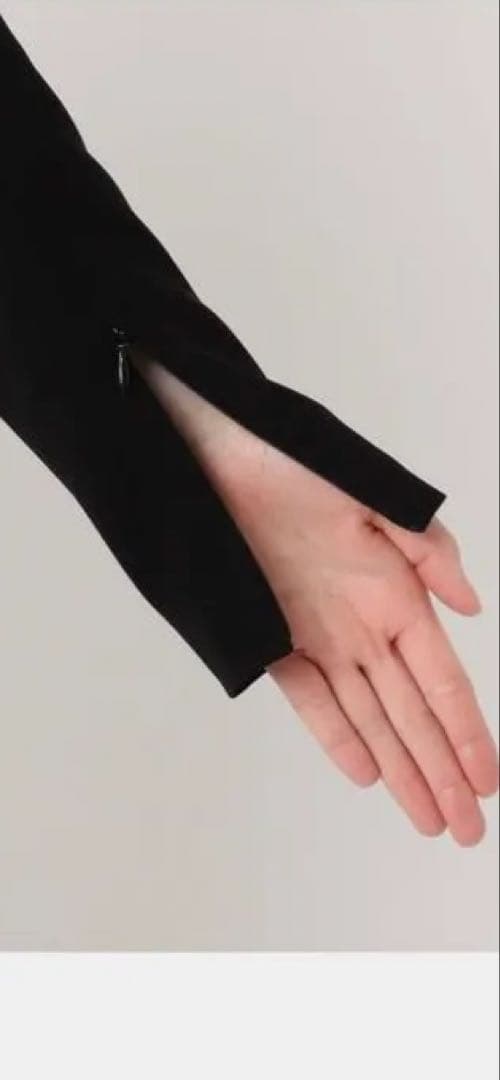 ダブルクロスミニマルロングドレス