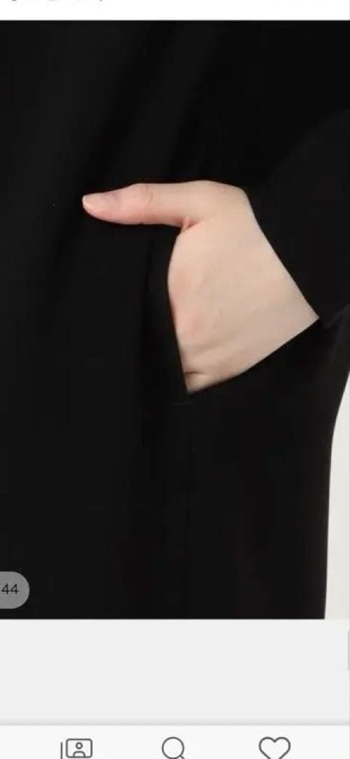 ダブルクロスミニマルロングドレス