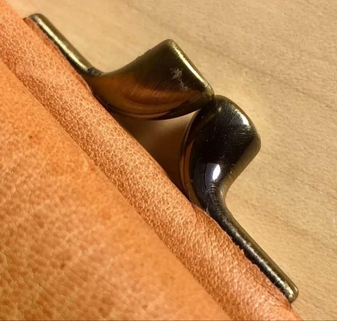 【定価40,150円】IL BISONTE イルビゾンテ 財布 レザー がま口