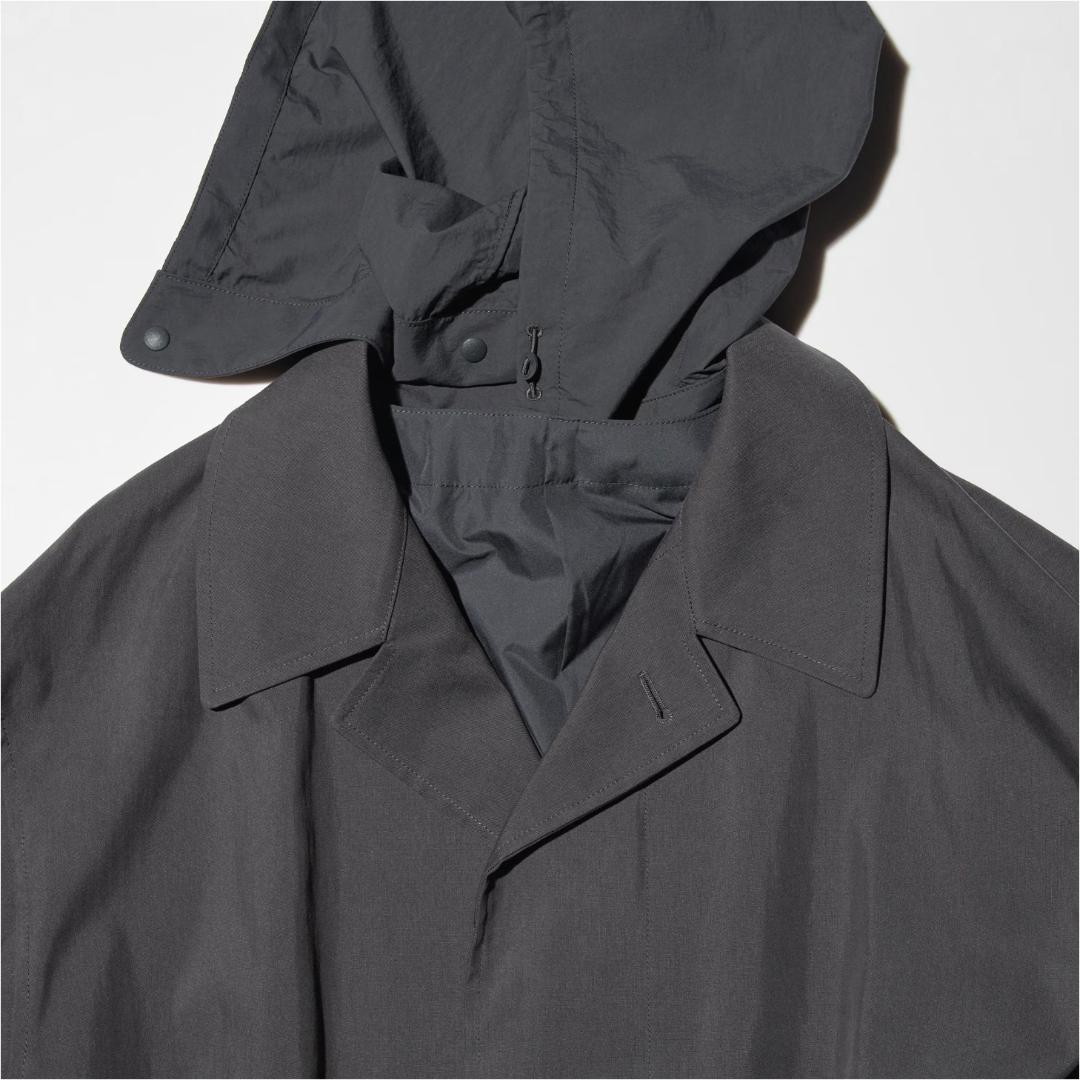 サ*ン様 新品タグ付 ユニクロ U 　 オーバーサイズステンカラーコート S