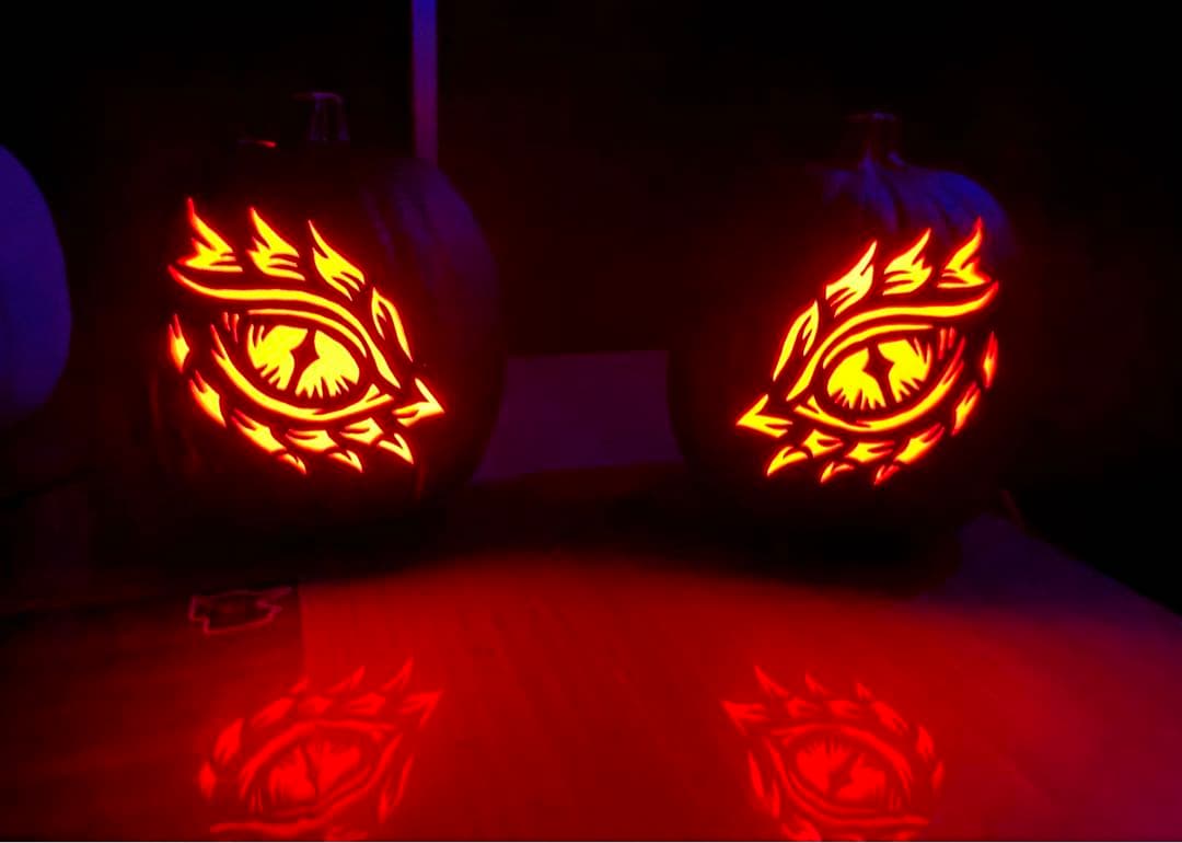 手彫りジャコランタン　ドラゴンの目　セット