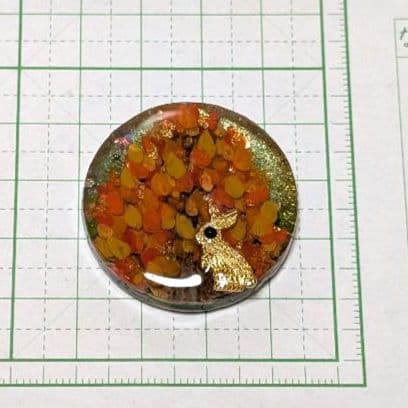 ひまうい様　10.19 木　レジンヘアゴム　ウサギ　昼下がり