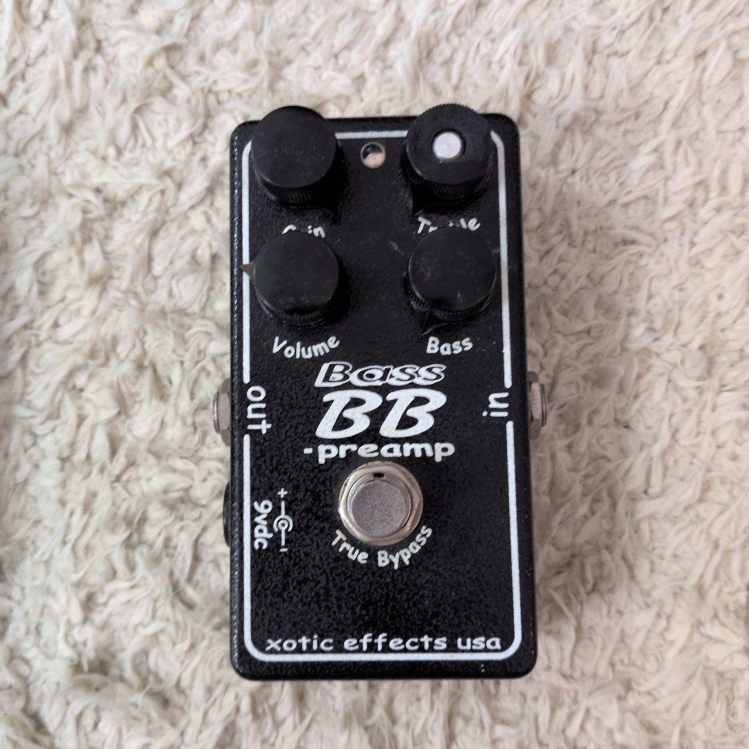 プリアンプ　Xotic Bass BB Preamp
