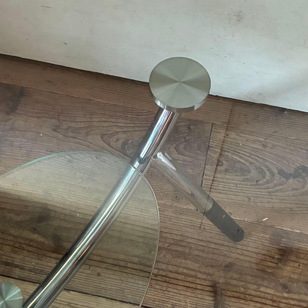 80’s 90’s ヴィンテージ ガラス センターテーブル