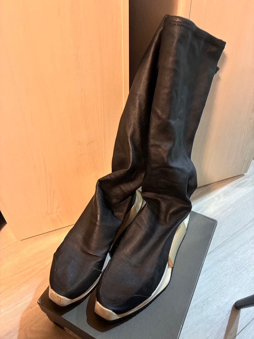 靴 rick owens adidas runner boots