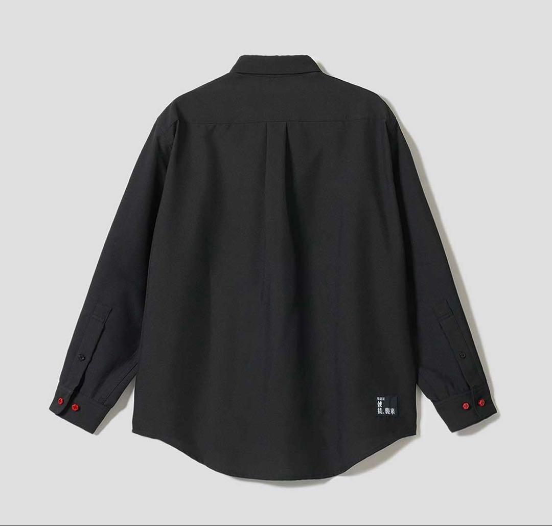 ★新品！グラニフ×新世紀エヴァンゲリオン 「使徒、襲来」｜ルーズシャツ XL