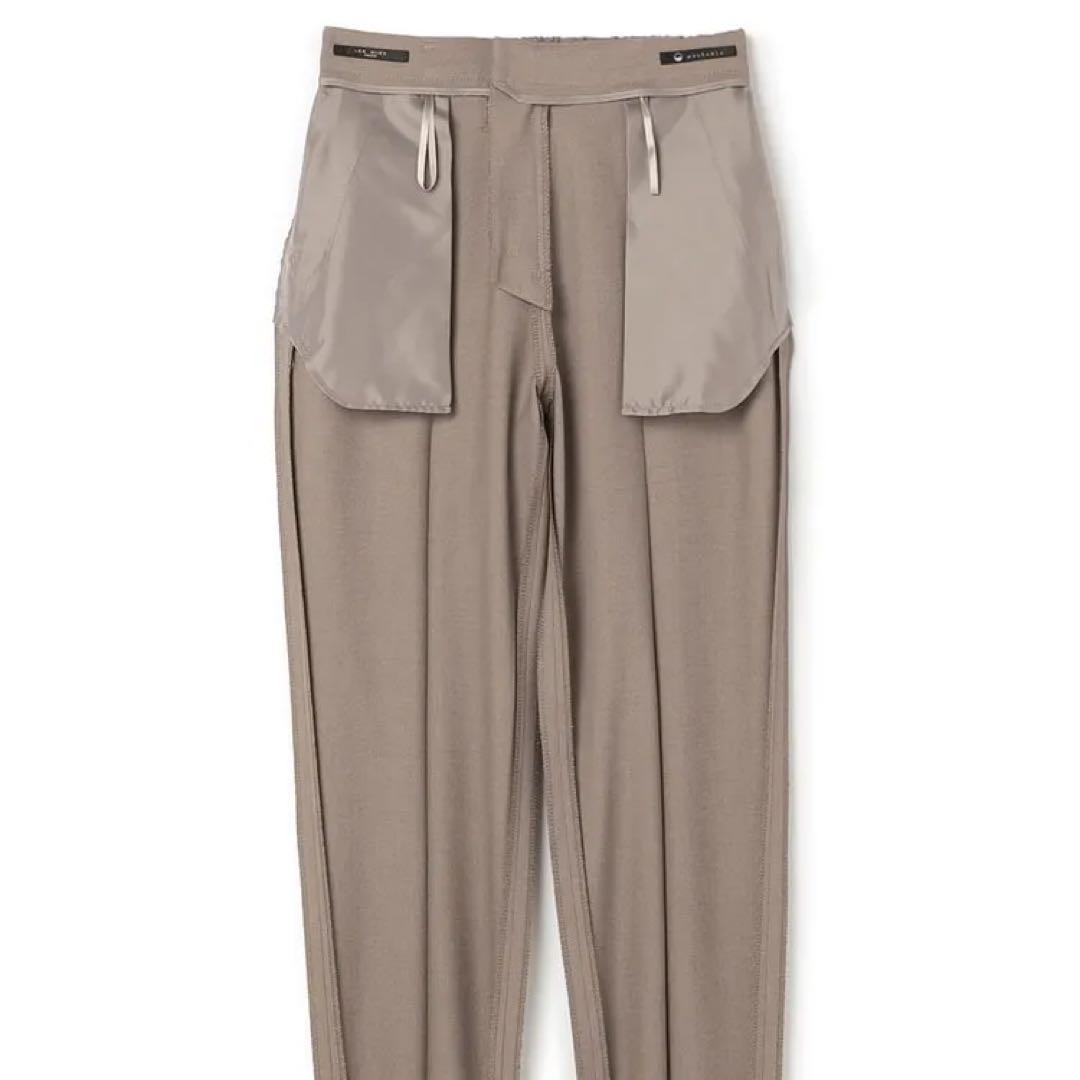 AOKI ブラウン ベージュ スーツ セットアップ　LES MUES