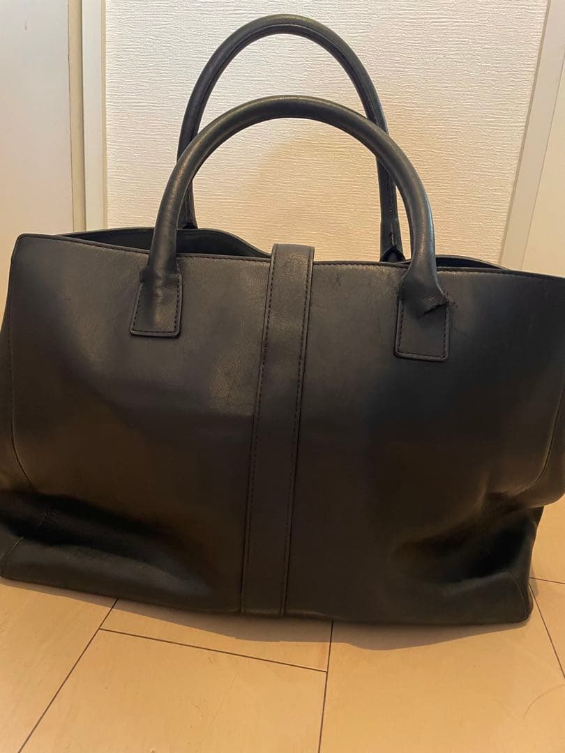 Chanel 黒 レザートートバッグ