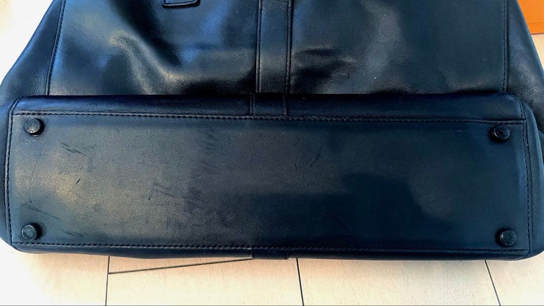 Chanel 黒 レザートートバッグ