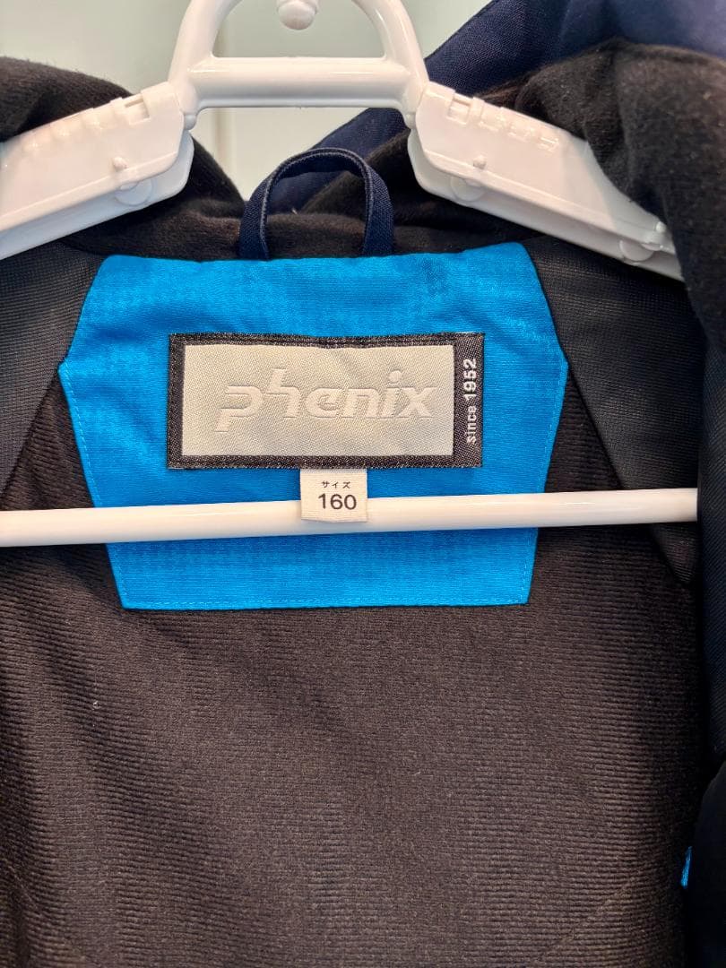 美品 フェニックス PHENIX ジュニア スキーウェア 160cm 上下セット