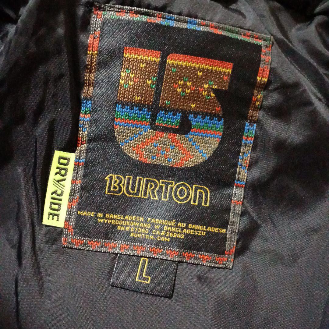 【新品】BURTON バートン　スノボジャケット 　L　メンズ DRYRIDE