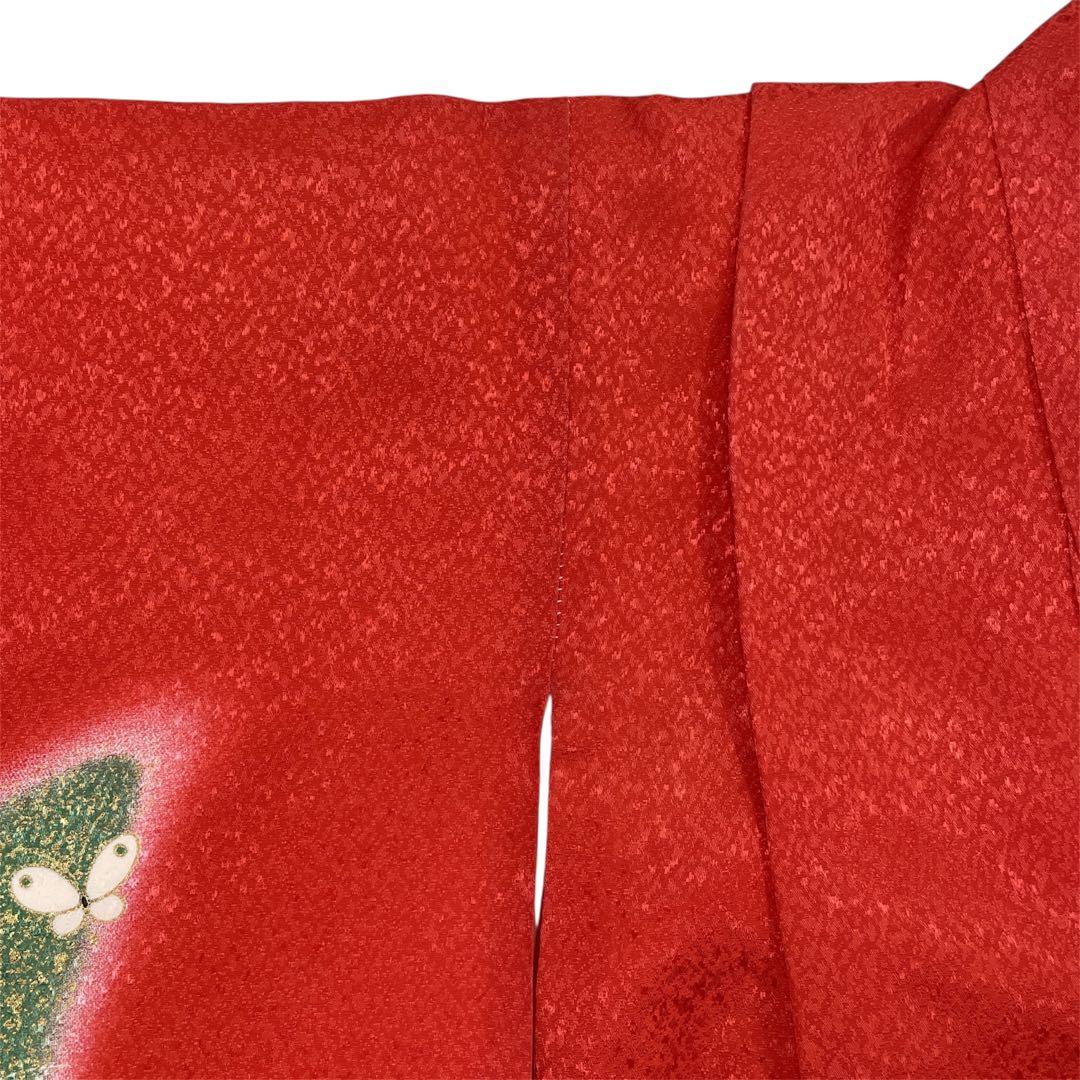 ◎mk-2290　七五三　女の子　着物・襦袢セット　7歳　　1-27