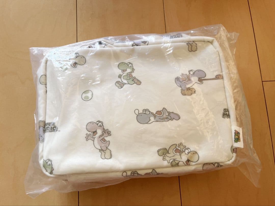 専用です。【ジェラートピケ】スーパーマリオ ヨッシー柄 おむつポーチ 小物入れ