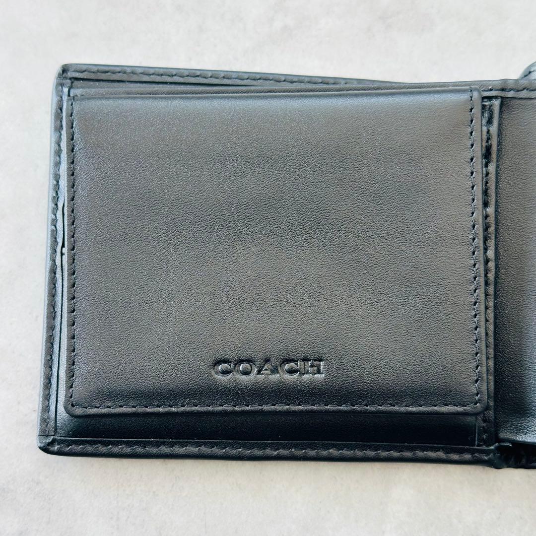 未使用✨COACH ヘリテージ ストライプ  ウォレット 二つ折り財布