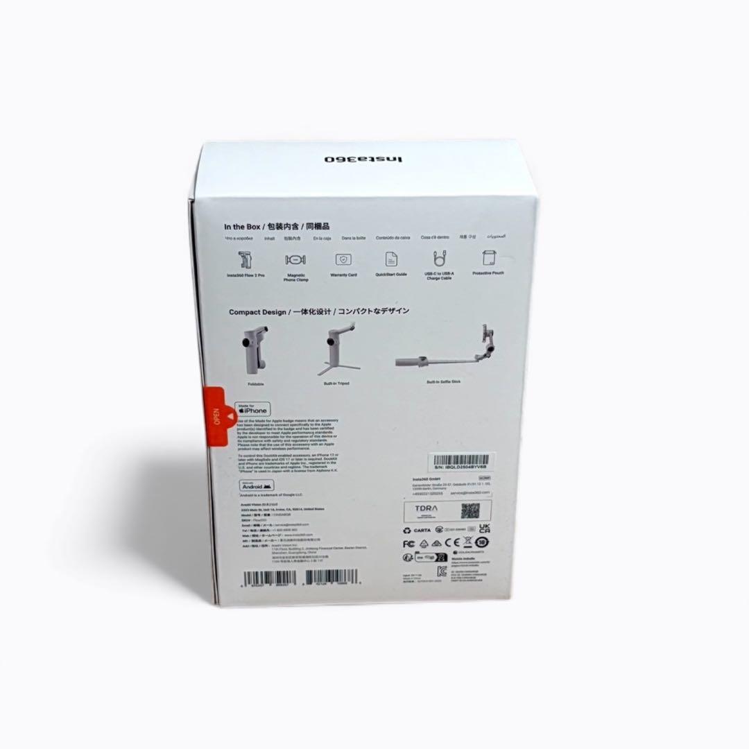 【新品】Insta360 Flow2 Pro 通常版 ストーングレイ