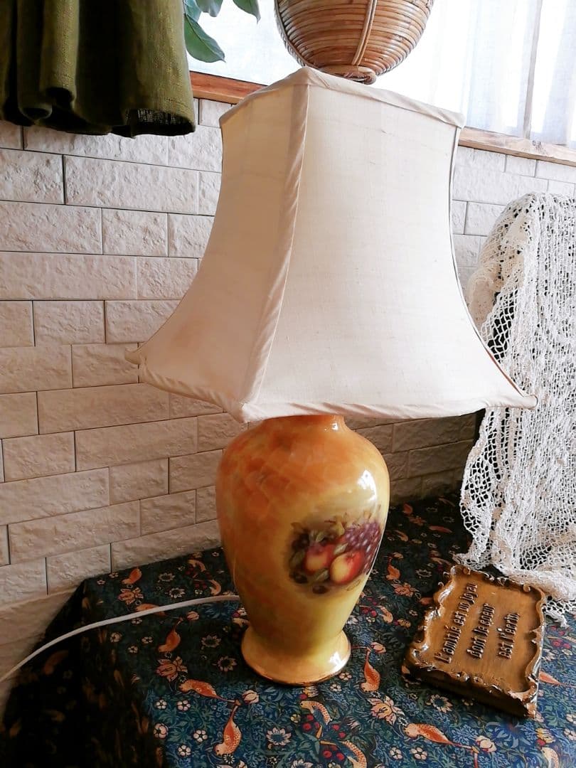 アンティーク　ブロカント　照明　テーブルランプ　フロアランプ