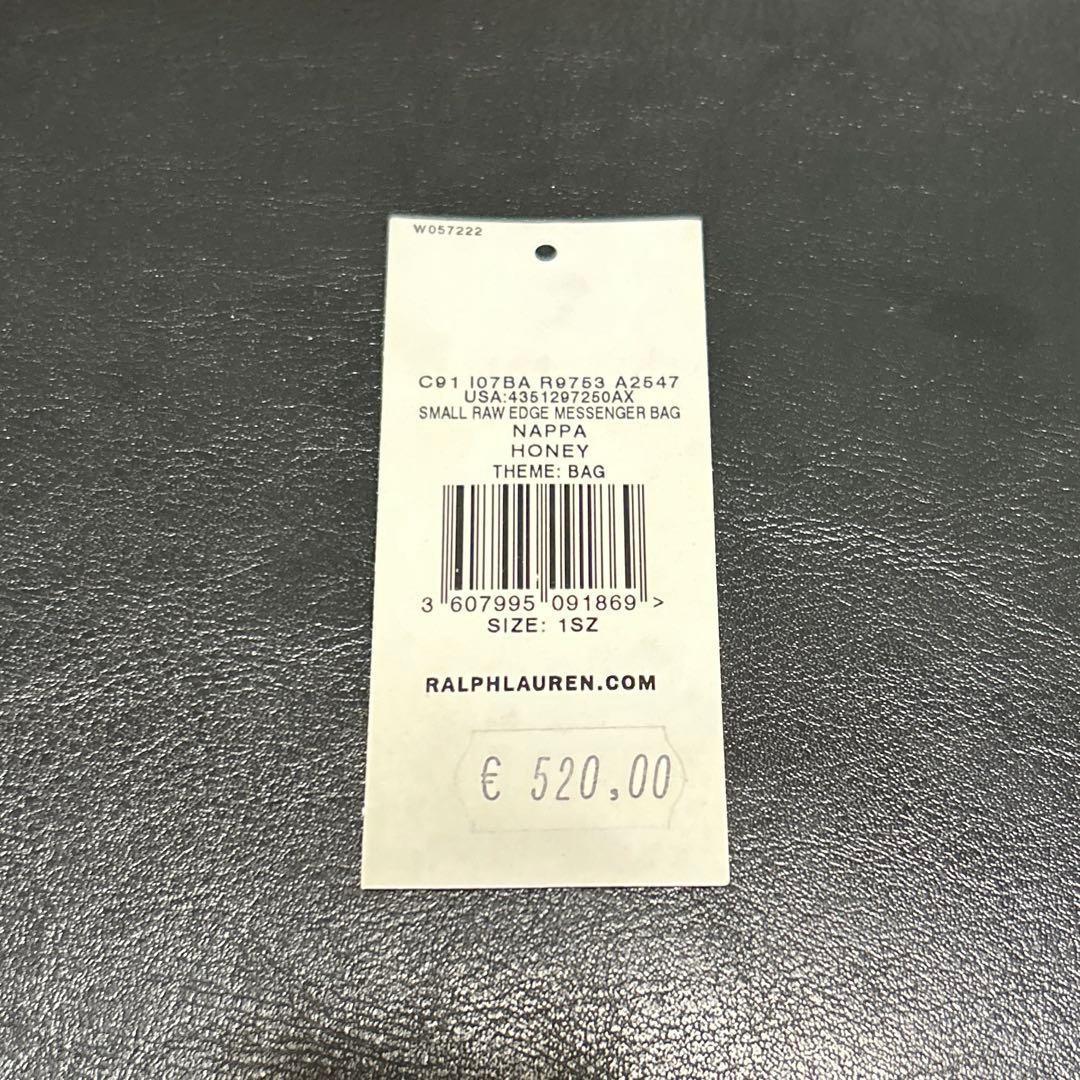 ラルフローレン　レザー メッセンジャーバッグ