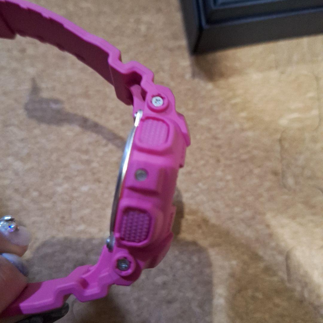 G-SHOCK　SHOCK RESIST CASIO　ピンク