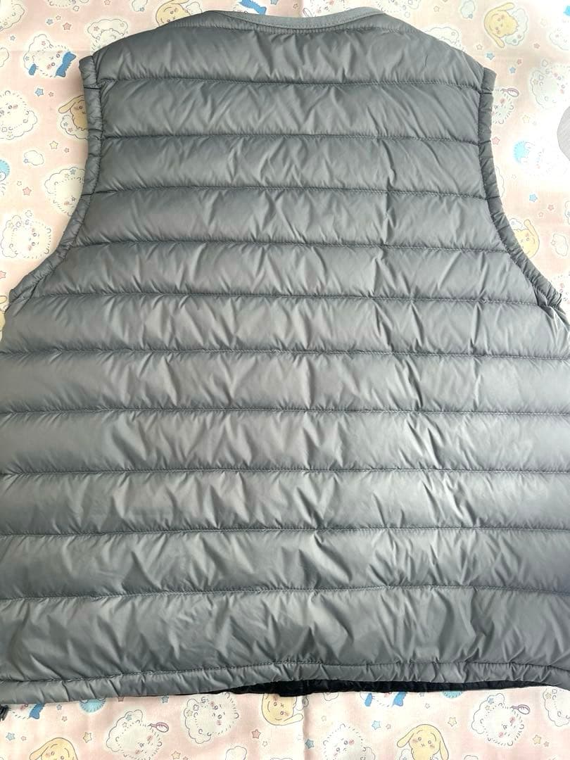 DANTON ダウンベスト サイズ36 ダントン インナーダウンベスト グレー