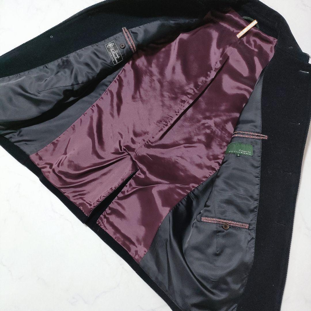 高級イタリア生地【Vallombrosa】×ムッシュニコル コート L