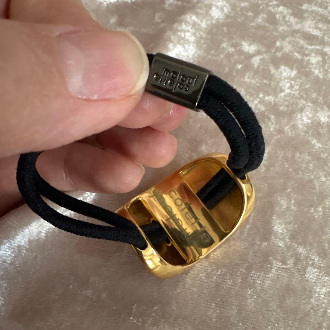 コレットマルーフ ゴールドヘアゴム