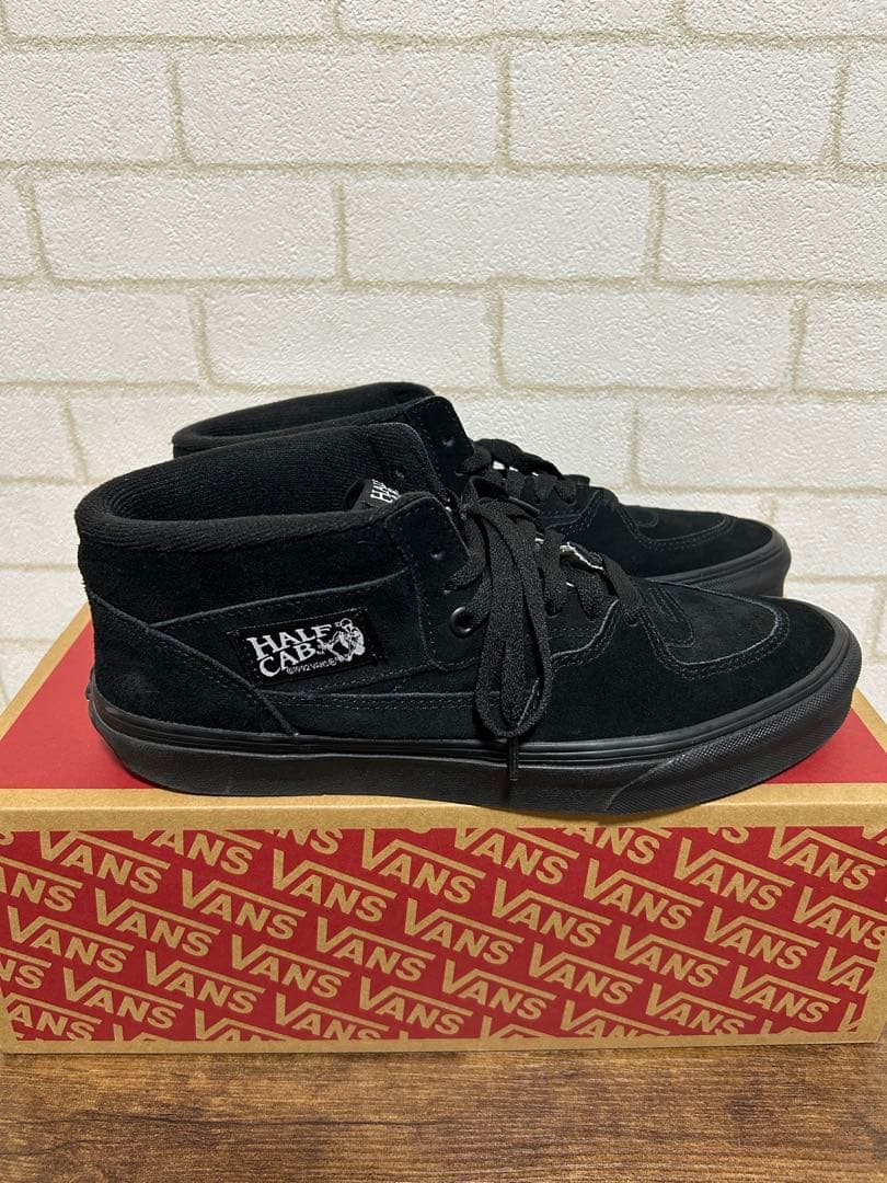 VANS HALF CAB ブラック ハイカットスニーカー