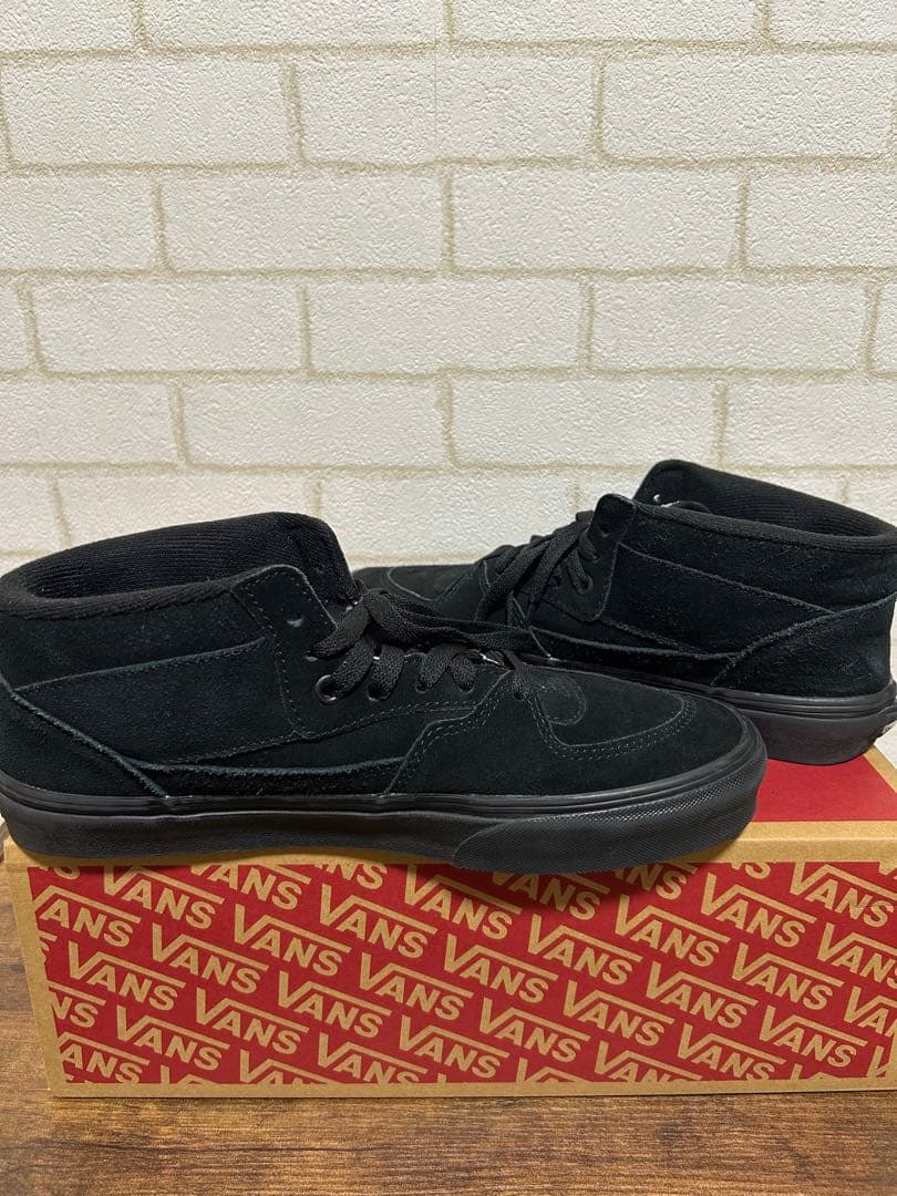 VANS HALF CAB ブラック ハイカットスニーカー