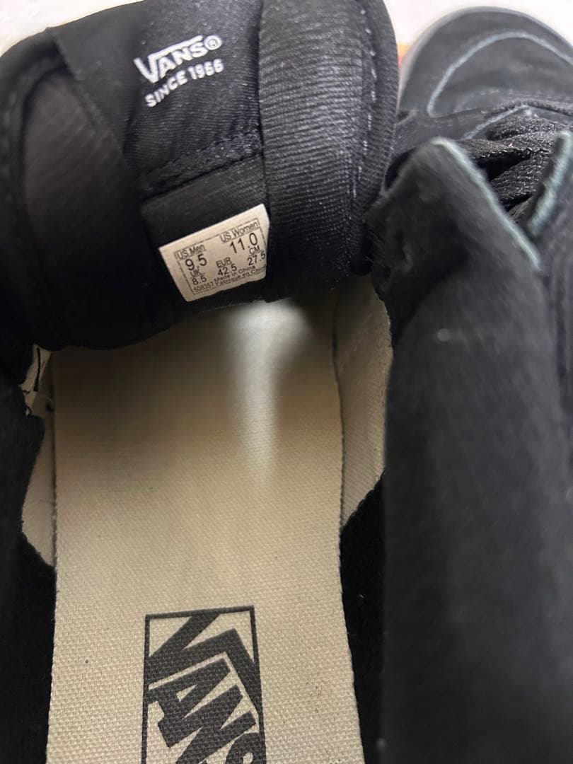 VANS HALF CAB ブラック ハイカットスニーカー