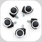 オフィスチェア デスク 通気メッシュ 140°リクライニング オットマン付き